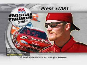 NASCAR Thunder 2003 (USA) screen shot title